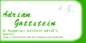 adrian gottstein business card